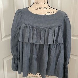 Banana Republic fun and fancy blouse.